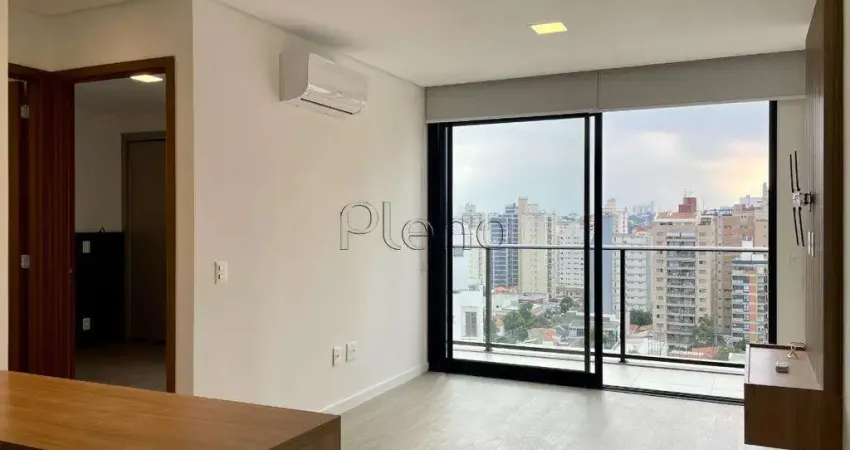 Apartamento à venda e para alugar em campinas, cambuí, com 1 quarto, com 51 m²