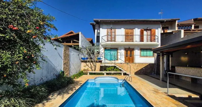 Sobrado à venda em campinas, sousas, com 4 suítes, com 322 m², loteamento caminhos de san conrado