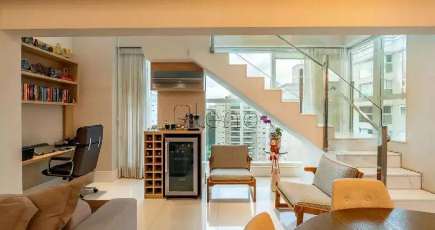 Cobertura à venda e para alugar em campinas, fazenda são quirino, com 3 quartos, com 198 m²