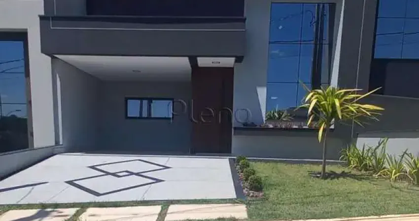 Casa à venda em indaiatuba, loteamento park gran reserve, com 3 suítes, com 140 m²