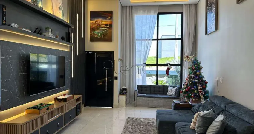 Casa à venda em indaiatuba, loteamento park gran reserve, com 3 quartos, com 137 m²