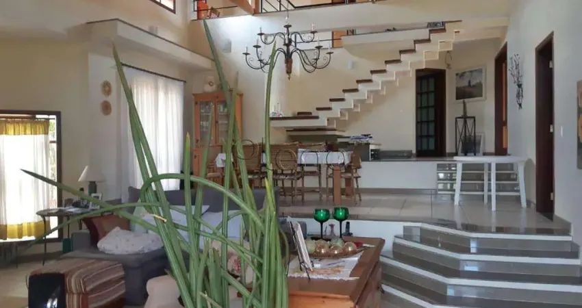 Sobrado à venda em valinhos, pinheiro, com 3 suítes, com 332 m², condomínio moinho de vento