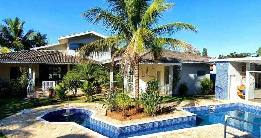 Chácara à venda em indaiatuba, colinas do mosteiro de itaici, com 4 suítes, com 2500 m²