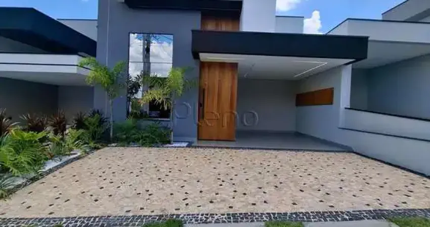 Casa à venda em Indaiatuba, Loteamento Park Gran Reserve, com 3 quartos, com 131.63 m²