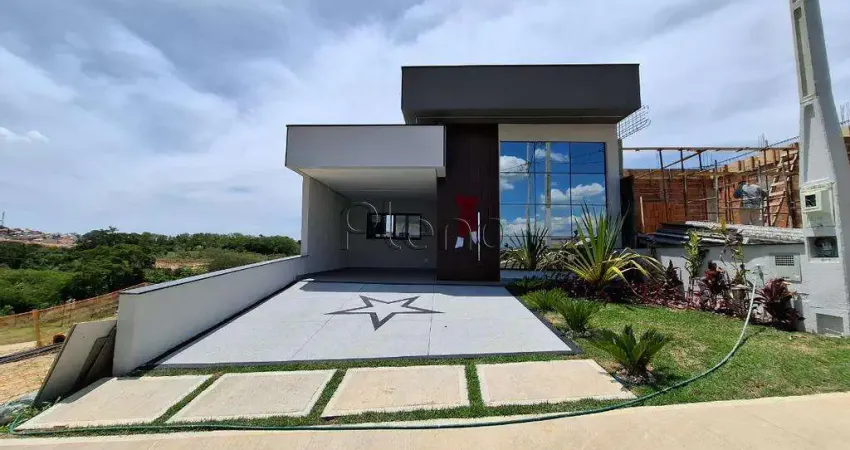 Casa à venda em Indaiatuba, Jardim Regente, com 3 quartos, com 135 m², Condomínio Park Vista Real