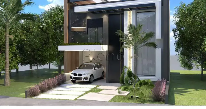 Sobrado à venda em Indaiatuba, Loteamento Park Gran Reserve, com 3 suítes, com 170 m²