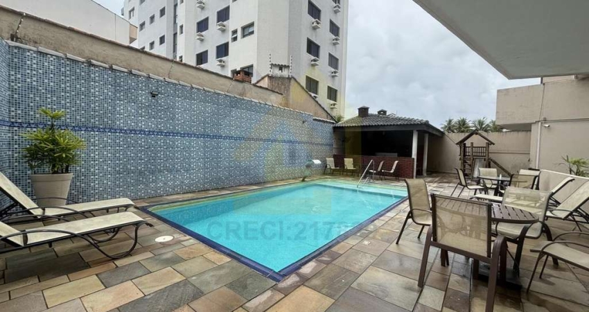 Apartamento 3 Quartos para Locação em Guarujá, Loteamento João Batista Julião, 3 dormitórios, 1 suíte, 3 banheiros, 1 vaga