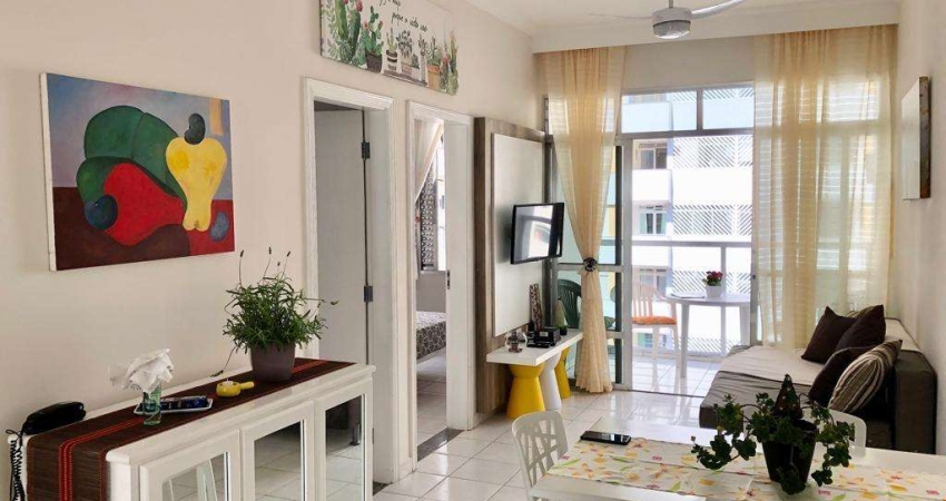 Apartamento 2 Quartos para Venda em Guarujá, Pitangueiras, 2 dormitórios, 1 banheiro