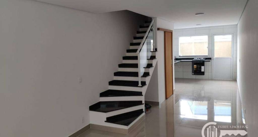 Sobrado com 2 dormitórios para alugar, 78 m² por R$ 2.900/mês - Vila Romano - São Paulo/SP