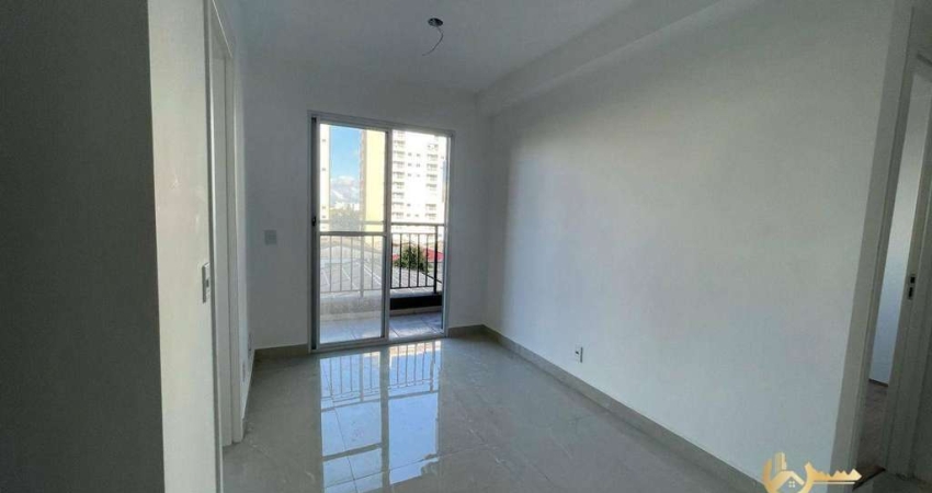 Apartamento com 2 dormitórios para alugar, 38 m² por R$ 2.626,00/mês - Jardim Campo Grande - São Paulo/SP
