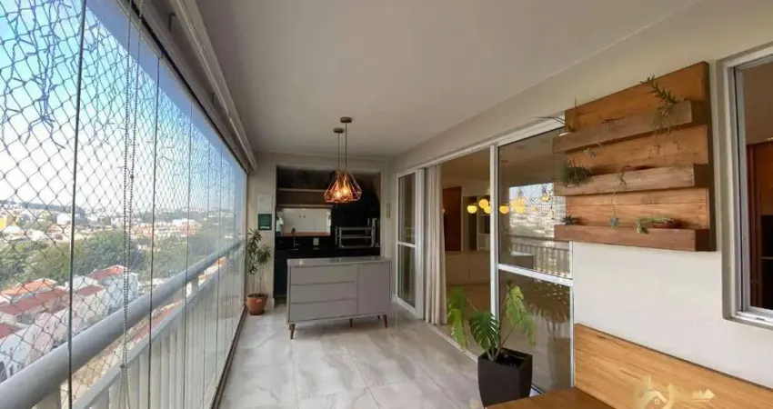 Apartamento com 3 dormitórios para alugar, 124 m² por R$ 6.000/mês - Jardim Consórcio - São Paulo/SP