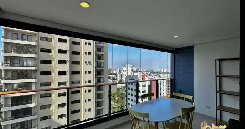 Apartamento com 1 dormitório à venda, 51 m² por r$ 740.000,00 - jardim santo amaro - são paulo/sp