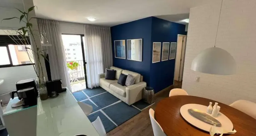 Apartamento com 2 dormitórios para alugar, 50 m² por r$ 3.100/mês - jardim marajoara - são paulo/sp