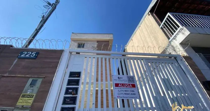 Apartamento com 2 dormitórios para alugar, 42 m² por r$ 1.800,00/mês - jardim santa cruz (campo grande) - são paulo/sp