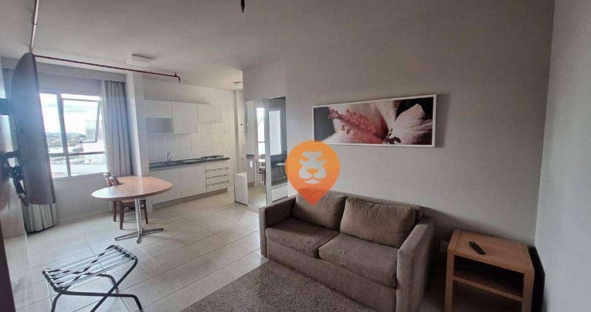 Apartamento com 1 dormitório para alugar, 40 m² por R$ 3.430,85/mês - Cidade Nova - Belo Horizonte/MG