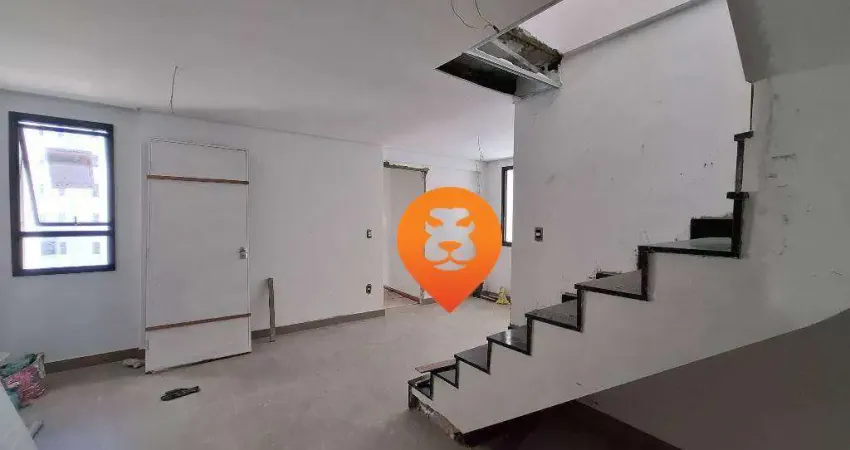 Cobertura com 3 dormitórios à venda, 155 m² por r$ 1.150.000,00 - cidade nova - belo horizonte/mg