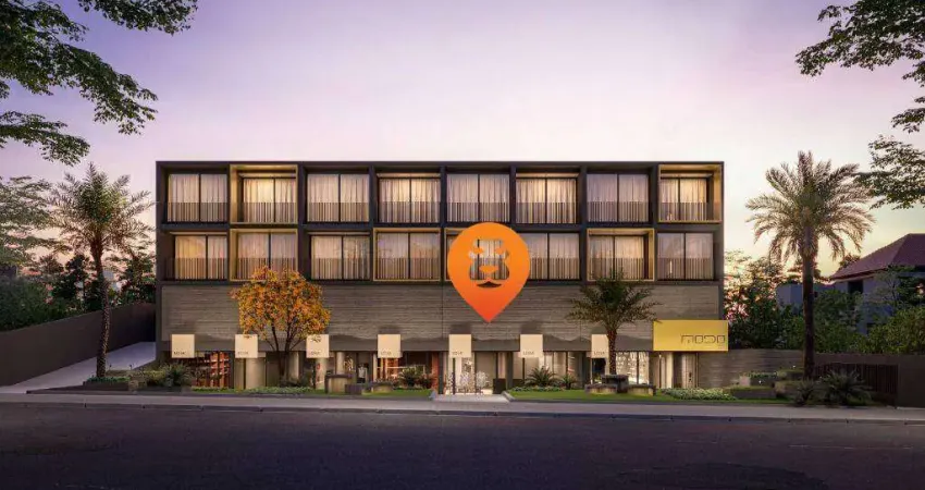 Studio com 1 dormitório à venda, 23 m² por r$ 559.472,00 - cidade jardim - belo horizonte/mg