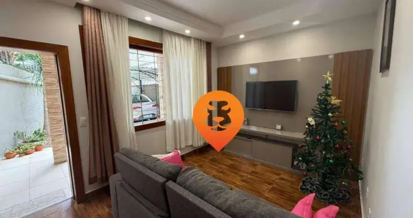 Casa com 3 dormitórios à venda, 160 m² por r$ 1.490.000,00 - santa tereza - belo horizonte/mg