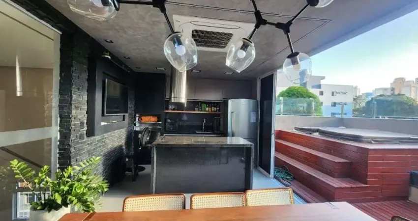 Cobertura com 4 dormitórios à venda, 260 m² por r$ 2.450.000,00 - são pedro - belo horizonte/mg