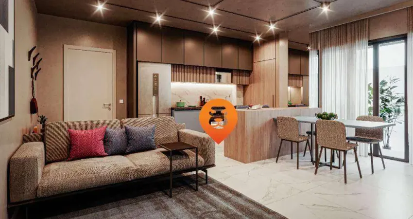 Apartamento com 2 dormitórios à venda, 134 m² por R$ 1.278.588,29 - Funcionários - Belo Horizonte/MG