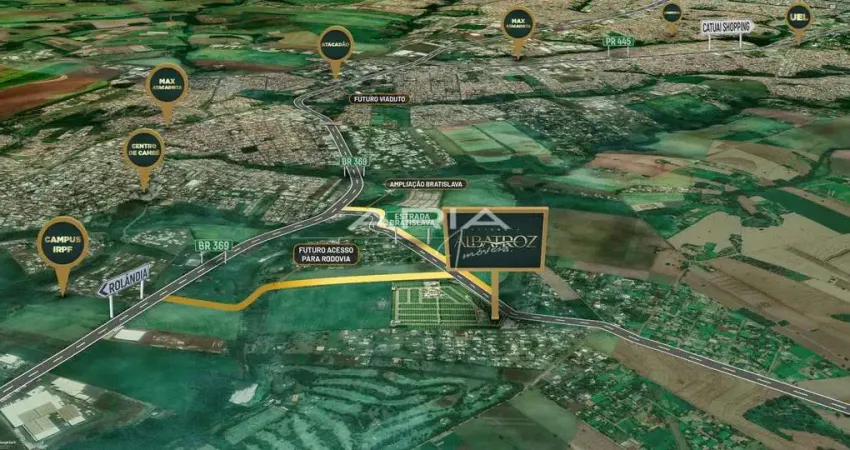 Terrenos no condomínio estância albatroz residence – bratislava, cambé pr