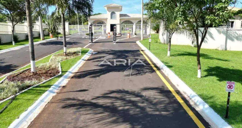 Terreno á venda em condomínio fechado - bella vitta - araraquara.