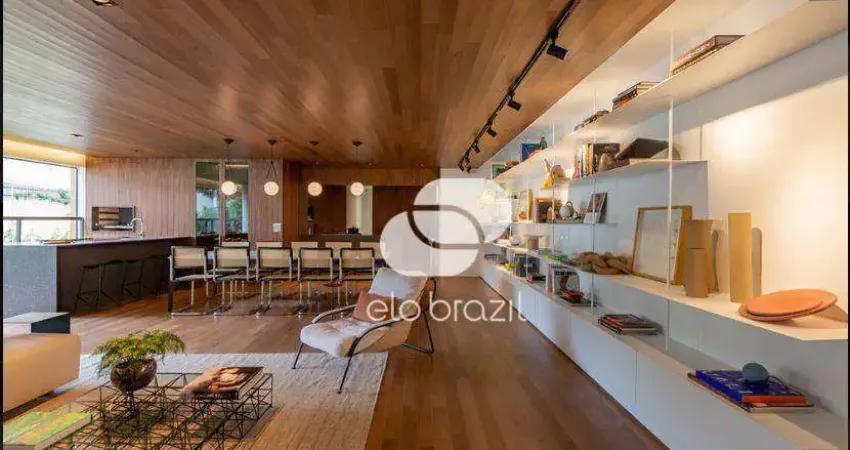 Apartamento com 4 dormitórios à venda, 205 m² por R$ 4.558.000,00 - Brooklin - São Paulo/SP