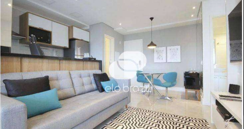 Apartamento com 1 dormitório para alugar, 56 m² por R$ 13.570,00/mês - Vila Nova Conceição - São Paulo/SP