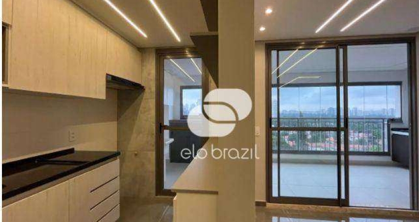 Apartamento com 3 dormitórios, 76 m² - venda por R$ 1.325.000,00 ou aluguel por R$ 8.400,00/mês - Chácara Santo Antônio - São Paulo/SP