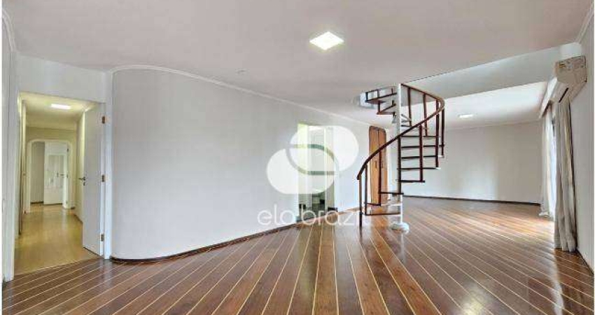 Cobertura com 4 dormitórios à venda, 331 m² por R$ 3.250.000,00 - Moema - São Paulo/SP