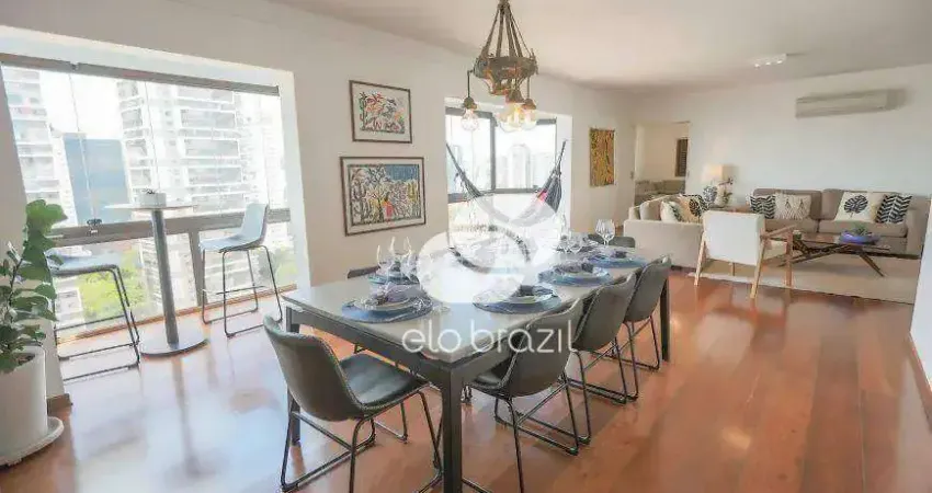 Apartamento com 3 dormitórios à venda, 227 m² por R$ 3.300.000,00 - Cidade Monções - São Paulo/SP