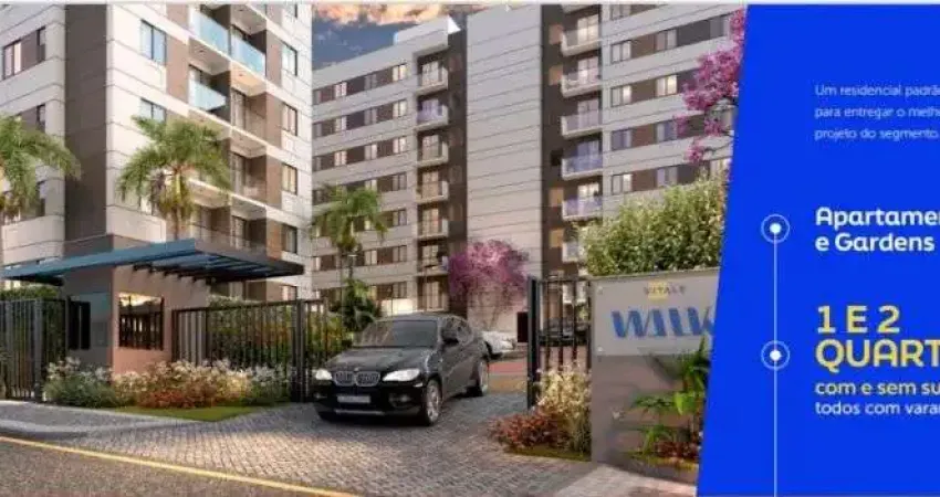 LANÇAMENTO APARTAMENTOS 1, E 2 QUARTOS C/ SUÍTE, DE 30M² A 44M² ,JACAREPAGUÁ ENTRADA EM 36X