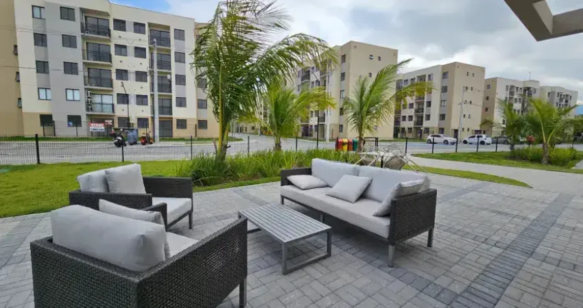 Vendo apartamento 2 quartos c/suíte, 53m² com varanda e vaga, av d/ américas, frente shoping recreio