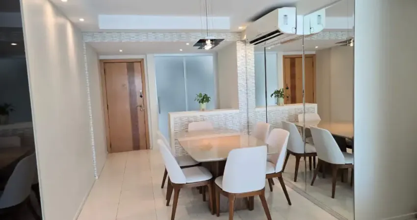 Apartamento 3 quartos 102m² , 2 vagas , semi mobiliado , maior unidade do condomínio bora bora real resort