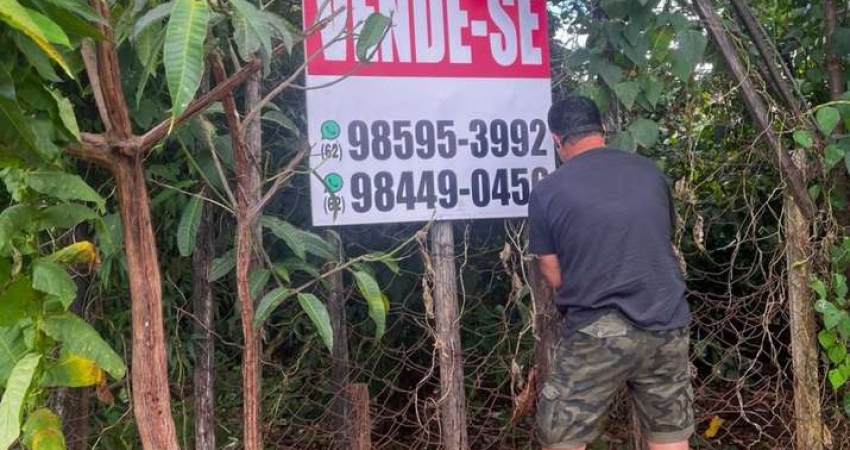 Terreno à venda no Jardim Ipiranga em Aparecida de Goiânia-GO com 375,00 m² de área