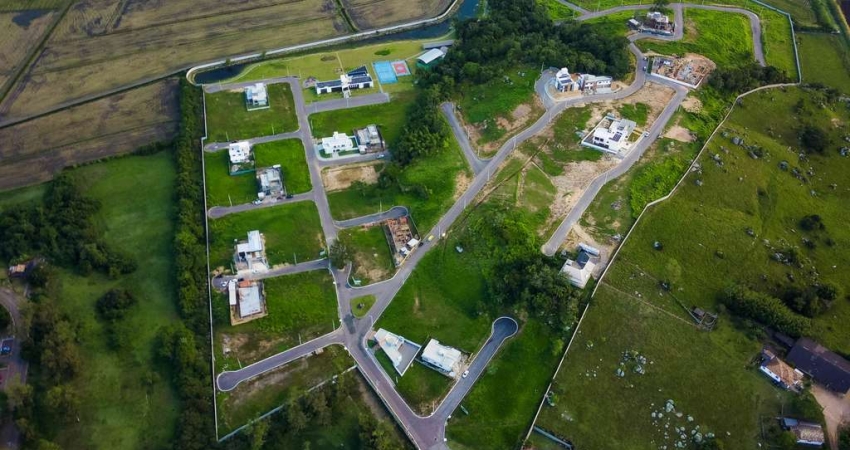 Terreno em condomínio fechado à venda na Rua José Bressan, Monte Castelo, Tubarão