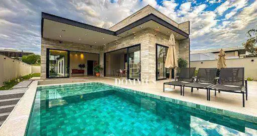 Casa com 4 dormitórios à venda, 392 m² por R$ 3.400.000,00 - Condomínio Jardim dos Lagos - Indaiatuba/SP