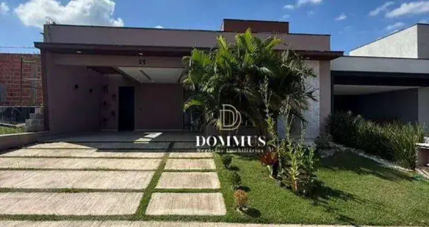 Casa com 3 dormitórios sendo 1 suíte à venda, 117 m² por R$ 1.640.000 - Condomínio Evidências - Indaiatuba/SP