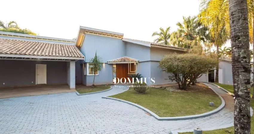 Chácara com 4 dormitórios sendo 3 suítes à venda, 2500 m² por R$ 3.600.000 - Condomínio Vale das Laranjeiras - Indaiatuba/SP