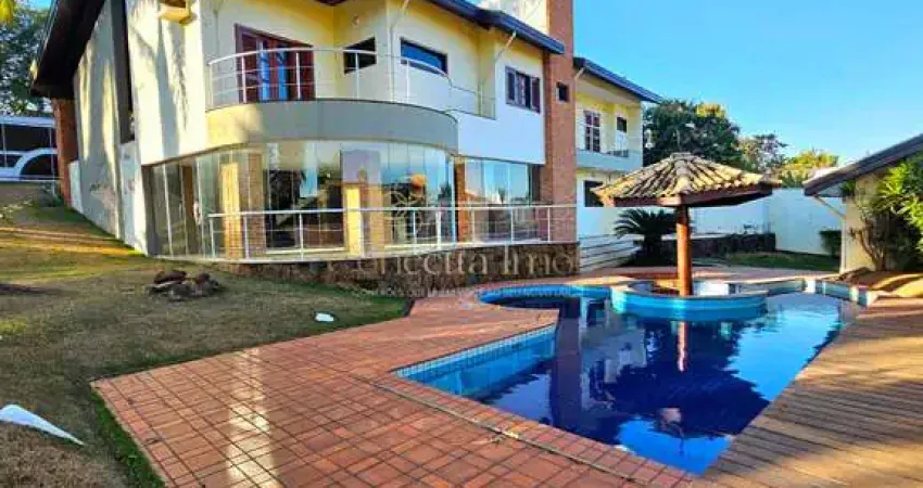 Casa de alto padrão à venda no santa cruz - mogi mirim, com 4 suítes e lazer