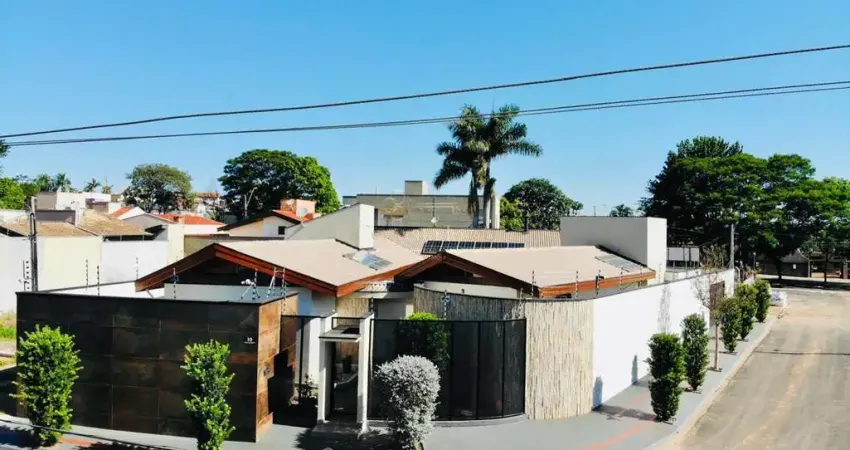 Casa de alto padrão à venda no jardim patrícia - mogi mirim, 3 suítes, escritório e espaço gourmet