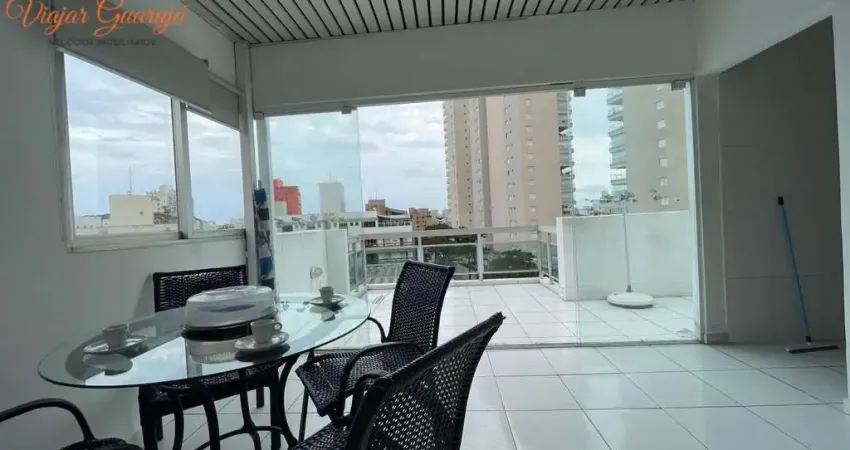 Cobertura duplex para locação em guarujá, enseada, 3 dormitórios, 1 suíte, 2 banheiros, 2 vagas
