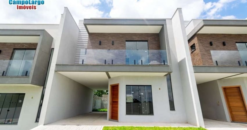 Casa em condomínio fechado com 3 quartos à venda na Avenida Dirço Ribas, 4233, Águas Claras, Campo Largo