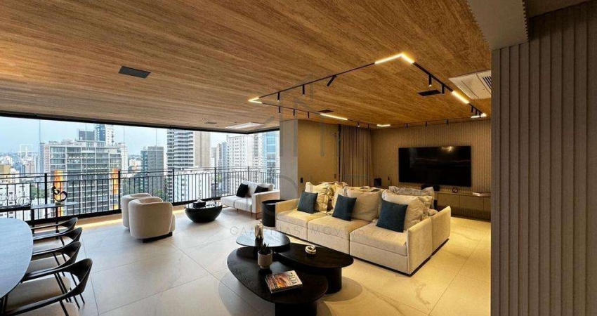 Apartamento à venda em Campinas, Cambuí, com 3 suítes, com 256 m², Lindenberg Cambuí