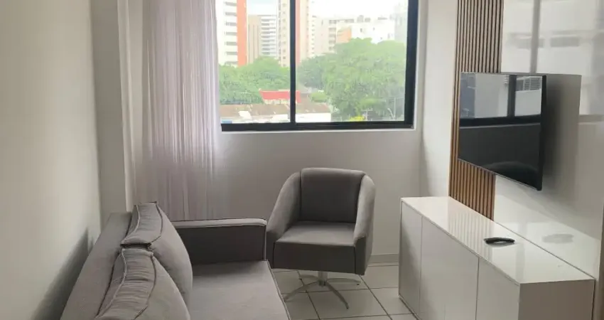 Apartamento de 1 quarto mobiliado no bairro das Graças