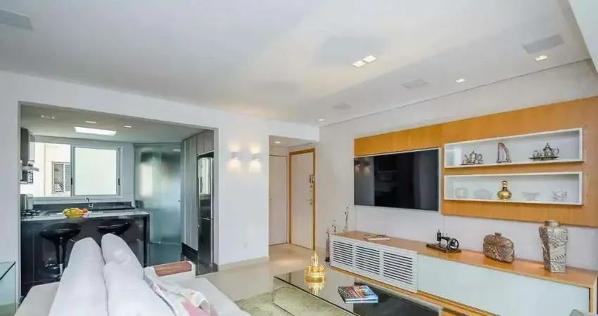 Apartamento decorado com 104m² e duas vagas de garagem no vila da serra