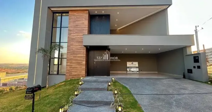 Casa em condomínio fechado com 4 quartos à venda no Jardins Bolonha, Senador Canedo 