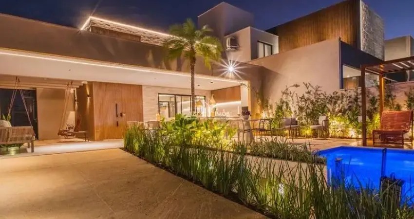 Casa em condomínio fechado com 4 quartos à venda no Jardins Frankfurt, Senador Canedo 
