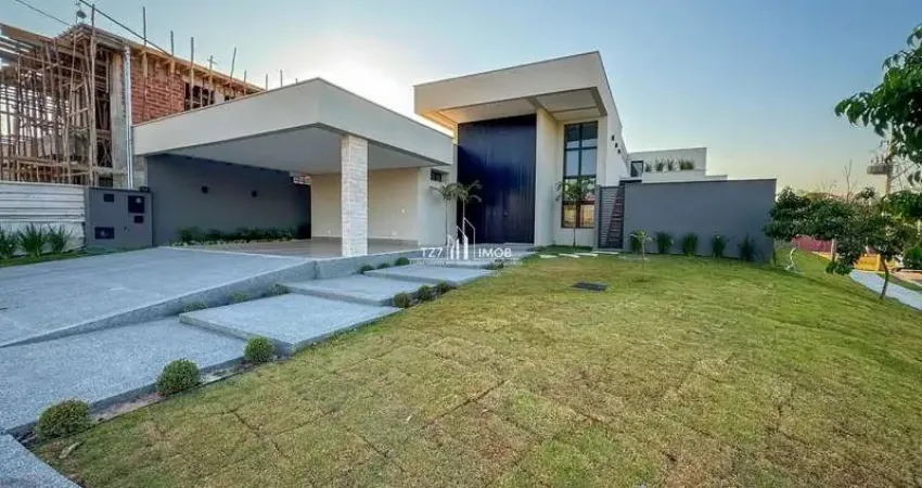 Casa térrea com 4 suítes  no Condomínio Jardins Porto.