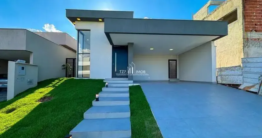 Casa térrea com 3 suítes plenas sendo uma master com closet.